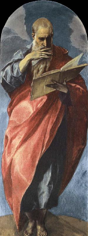 El Greco St Jone the Evangelist oil painting picture